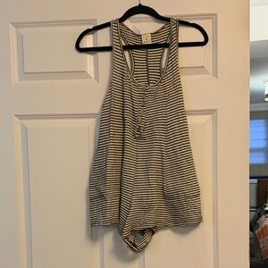 Striped Sleeveless Romper